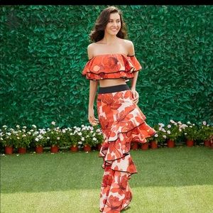 Two Piece Floral Set